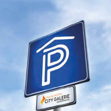 Parkmöglichkeiten an der City Galerie Aschaffenburg